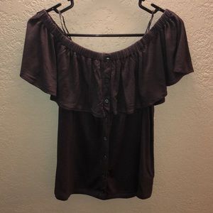 Soft & Sexy Cold Shoulder Top